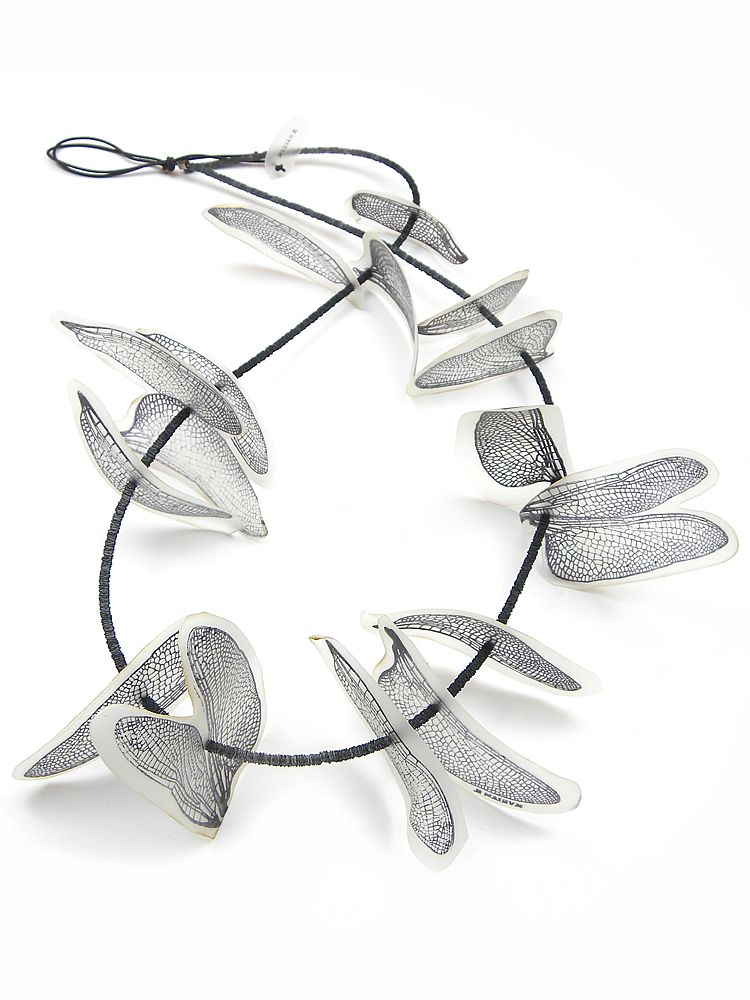C4A necklace Dragonfly wings